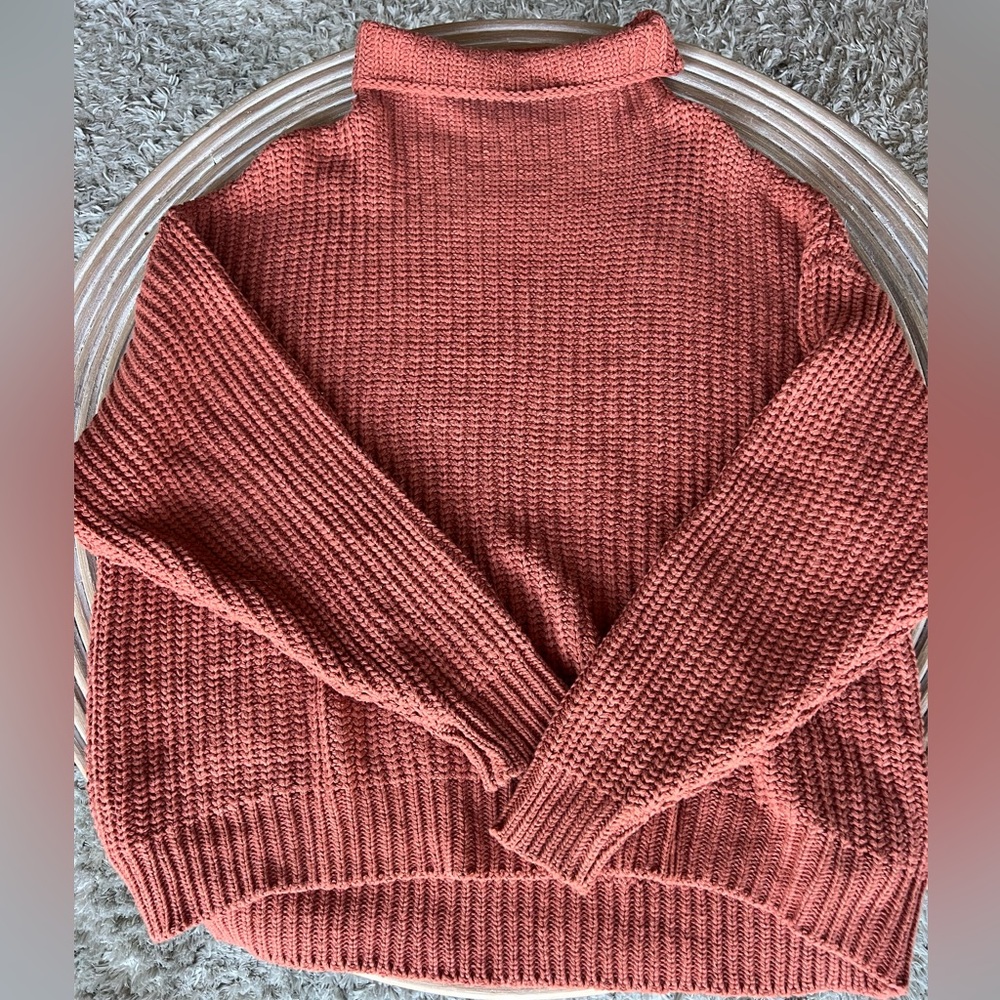 Free People Pullover Turtleneck Sweater